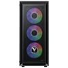 VENTO VG17F Tempered Glass USB 3.0 Mesh RGB ATX Mid Tower Kasa + FSP 550W PSU