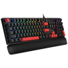 A4Tech Bloody S515R Fire Black BMLS Red Switch RGB Kablolu Türkçe Gaming Klavye