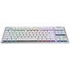 Logitech G915 X LIGHTSPEED TKL GL Blue Switch RGB Beyaz Kablosuz  Mekanik Gaming Klavye