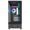 GameBooster NYVRA PRIME 750W 80+ Bronze ATX3.1 Gen5.1 SeaView ARGB E-ATX Mid Tower Siyah Kasa