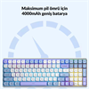 Aula S100 Pro Red Switch Hot Swap RGB Mavi Kablosuz Gaming Klavye
