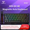 Aula Win60 HE Manyetik Switch Hot Swap TKL RGB Siyah Kablolu Gaming Klavye