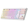 Rampage KB-R107 CRACK Membrane RGB Beyaz Kablolu Gaming Klavye