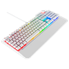 Rampage HYDRA R6  Red Switch RGB Kablolu Beyaz Gaming Klavye