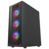 VENTO VG22A 650W Tempered Glass USB 3.0 Mesh Rainbow ATX Mid Tower Kasa + FSP 650W PSU