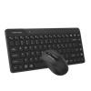 A4 Tech FG2200 AIR2 Gri Kablosuz Klavye Mouse Set