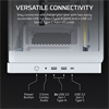 CORSAIR FRAME 4500X RS-R ARGB Tempered Glass USB 3.2 Beyaz E-ATX Mid Tower Kasa