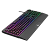Rampage KB-GX65 SIMULA Membrane RGB Siyah Türkçe Kablolu Gaming Klavye