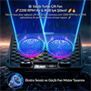 Juo Odin 2'li RGB Fanlı LED Notebook Soğutucu Standı