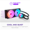 NZXT Kraken Core 360 RGB 360mm Siyah İşlemci Sıvı Soğutucu