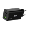 Bix BX3P66G GaN 65W Type-C USB 3.0 ve USB-A QC Üç Portlu Hızlı Şarj Cihazı