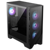MSI MAG FORGE 321R AIRFLOW Tempered Glass ARGB Fan USB 3.2 Siyah ATX Bilgisayar Kasası