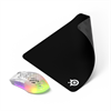 SteelSeries Aerox 3 Wireless Ghost Edition Gaming Mouse + QcK Large Mouse Pad