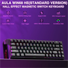 Aula Win68 HE Manyetik Switch Hot Swap TKL RGB Siyah Kablolu Gaming Klavye