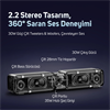 Divoom D-base 30W Masaüstü Bluetooth Pembe Gaming Hoparlör