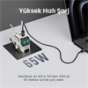 GravaStar Alpha65 Robot Figürlü 65W Beyaz Hızlı Şarj Adaptörü