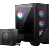 MSI MAG FORGE 120A B65 650W 80+ Tempered Glass RGB Fan USB 3.2 ATX Bilgisayar Kasası