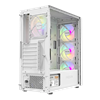 FAZEON F11 750W 80+ Bronze Tempered Glass Mesh 4x RGB Fanlı Beyaz ATX Bilgisayar Kasası