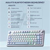 Aula F75 GrayWood V4 Switch Hot Swap RGB Buz Mavisi Kablosuz Gaming Klavye