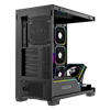 FAZEON F14 850W 80+ Bronze Tempered Glass Mesh 5x ARGB Fanlı Type-C Siyah ATX Bilgisayar Kasası