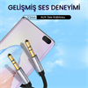 VegGieg Hi-Fi TRS 3.5mm AUX Ses Kablosu 1.5 Metre