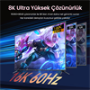 VegGieg 16K 60Hz 8K 120Hz 4 K 240Hz 80Gbps HDR ARC 2.1 DPI Kablosu 2 Metre