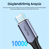 VegGieg USB 4.0 E-Mark 240W 40Gbps Thınderbolt 4 8K 60Hz Type-C Uzatma Kablosu 1 Metre