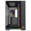 GameBooster NYVRA SYNC X 850W 80+ Bronze ATX3.1 Gen5.1 SeaView ARGB ATX Mid Tower Siyah Kasa