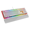 Rampage KB-R96 ULTIMATE Red Switch RGB Beyaz Türkçe Kablolu Mekanik Gaming Klavye