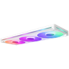 NZXT F420 Single-Frame RGB 420mm Beyaz Kasa Fanı