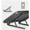 Bix Saiji X2 Taşıma Çantalı Alüminyum Siyah Notebook Laptop Standı