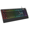 Rampage KM-9858 JAZZY V2 RGB Türkçe Q Siyah Klavye Mouse Set