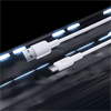 Juo 66W USB-A USB-C Beyaz Hızlı Şarj ve Data Kablosu 1 Metre