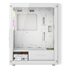 FAZEON F11 650W 80+ Bronze Tempered Glass Mesh 4x RGB Fanlı USB 3.0 Beyaz ATX Bilgisayar Kasası