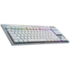 Logitech G915 X LIGHTSPEED TKL GL Blue Switch RGB Beyaz Kablosuz  Mekanik Gaming Klavye