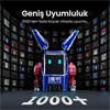 GravaStar Alpha65 Robot Figürlü 65W Blaze Blue Hızlı Şarj Adaptörü