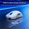 Aula SC380 Pro 12000DPI 1000Hz Beyaz Kablosuz Gaming Mouse
