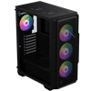 MSI MAG FORGE 151A B75 750W 80+ Bronze Tempered Glass RGB Siyah ATX Bilgisayar Kasası