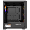 FAZEON F11 PLUS 650W 80+ Bronze Tempered Glass Mesh 4x RGB Fanlı Siyah ATX Bilgisayar Kasası
