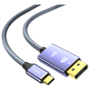 VegGieg 8K/60Hz 4K/144Hz Type-C 3.1 Displayport 1.4 Çift Yönlü 2 Metre Kablo