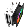 FAZEON A2120TRA 9cm RGB Kule Tipi Siyah İşlemci Soğutucu