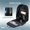 Divoom Pixoo Cyberbag Piksel Led Ekranlı Siyah Sırt Çantası