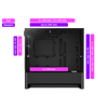 NZXT H3 Flow Edition 750W 80+ Bronze USB 3.2 USB-C Siyah mATX Kasa