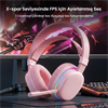 Aula G7 Tri Mode RGB Kablosuz Pembe Gaming Kulaklık