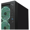 Rampage VEGA V2 650W 80+ Bronze Tempered Glass USB3.0 RGB mATX Siyah Gaming Kasa