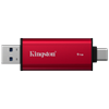 Kingston SPSD 1TB USB 3.2 Type-C Taşınabilir Harici SSD 1050MB Okuma/950MB Yazma