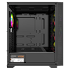 FAZEON F7 PLUS 650W 80+ Bronze Tempered Glass Mesh 4x RGB Fanlı Siyah ATX Bilgisayar Kasası