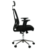 Pixel Hero Fileli Siyah Ergonomik Ofis Koltuğu