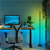 Nanoleaf RGBW Siyah Dikey Yer Lambası Aydınlatma