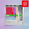 MSI MPG GUNGNIR 300R AIRFLOW WHITE 4x120mm ARGB Fanlı MidT Gaming Kasa